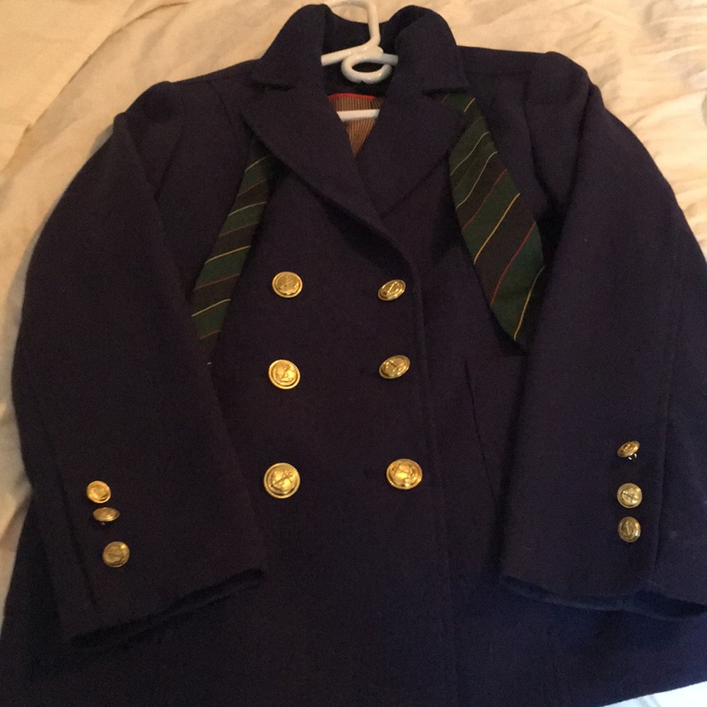 H&M navy sailor blazer size 4